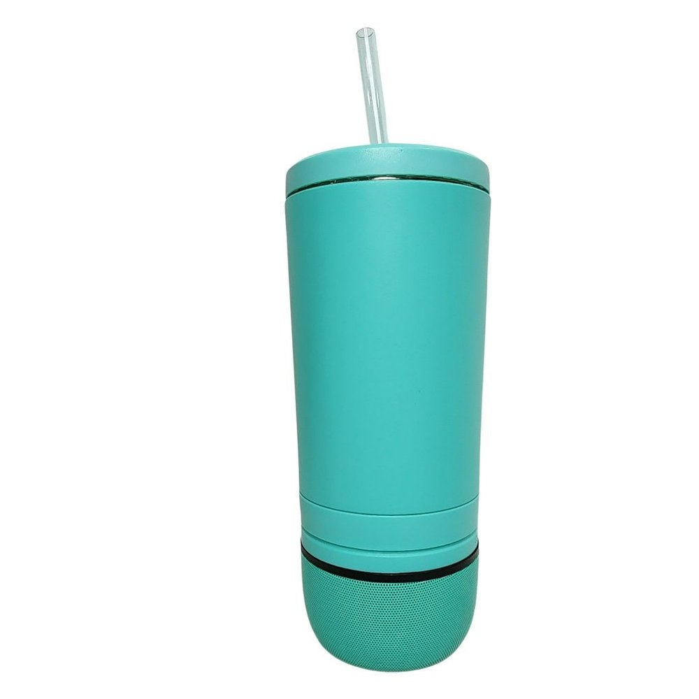 Manna Aqua Wireless Speaker Tumbler 17oz  Bluetooth Music Speaker Tumbler - Picture 2 of 10